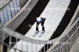 26.03.2021, Planica, Slovenia (SLO): Sabirzhan Muminov (KAZ) - FIS world cup ski jumping men, individual HS240, Planica (SLO). www.nordicfocus.com. © Reichert/NordicFocus. Every downloaded picture is fee-liable.