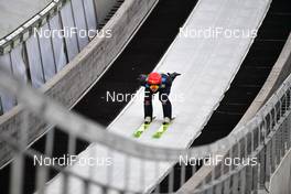 26.03.2021, Planica, Slovenia (SLO): Constantin Schmid (GER) - FIS world cup ski jumping men, individual HS240, Planica (SLO). www.nordicfocus.com. © Reichert/NordicFocus. Every downloaded picture is fee-liable.