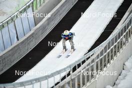 26.03.2021, Planica, Slovenia (SLO): Sandro Hauswirth (SUI) - FIS world cup ski jumping men, individual HS240, Planica (SLO). www.nordicfocus.com. © Reichert/NordicFocus. Every downloaded picture is fee-liable.