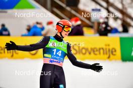 28.03.2021, Planica, Slovenia (SLO): Constantin Schmid (GER) - FIS world cup ski jumping men, individual HS240, Planica (SLO). www.nordicfocus.com. © Reichert/NordicFocus. Every downloaded picture is fee-liable.