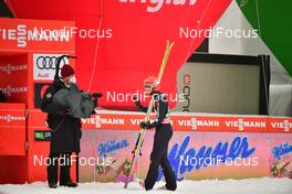 28.03.2021, Planica, Slovenia (SLO): Markus Eisenbichler (GER) - FIS world cup ski jumping men, team HS240, Planica (SLO). www.nordicfocus.com. © Reichert/NordicFocus. Every downloaded picture is fee-liable.