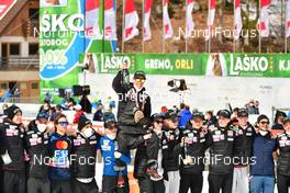 27.03.2021, Planica, Slovenia (SLO): feature - farewell Rok Justin (SLO), FIS world cup ski jumping men, team HS240, Planica (SLO). www.nordicfocus.com. © Reichert/NordicFocus. Every downloaded picture is fee-liable.