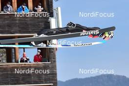 27.03.2021, Planica, Slovenia (SLO): Bor Pavlovcic (SLO) - FIS world cup ski jumping men, team HS240, Planica (SLO). www.nordicfocus.com. © Reichert/NordicFocus. Every downloaded picture is fee-liable.