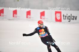 28.03.2021, Planica, Slovenia (SLO): Markus Eisenbichler (GER) - FIS world cup ski jumping men, team HS240, Planica (SLO). www.nordicfocus.com. © Reichert/NordicFocus. Every downloaded picture is fee-liable.