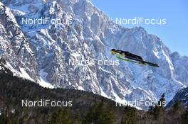 24.03.2021, Planica, Slovenia (SLO): Ulrich Wohlgenannt (AUT) - FIS world cup ski jumping men, training, Planica (SLO). www.nordicfocus.com. © Reichert/NordicFocus. Every downloaded picture is fee-liable.