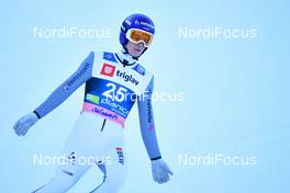 24.03.2021, Planica, Slovenia (SLO): Dominik Peter (SUI) - FIS world cup ski jumping men, training, Planica (SLO). www.nordicfocus.com. © Reichert/NordicFocus. Every downloaded picture is fee-liable.