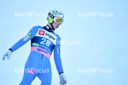 24.03.2021, Planica, Slovenia (SLO): Tilen Bartol (SLO) - FIS world cup ski jumping men, training, Planica (SLO). www.nordicfocus.com. © Reichert/NordicFocus. Every downloaded picture is fee-liable.