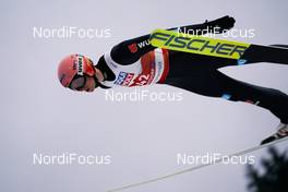 27.02.2021, Oberstdorf, Germany (GER): Karl Geiger (GER) - FIS nordic world ski championships ski jumping men, individual HS106, Oberstdorf (GER). www.nordicfocus.com. © Thibaut/NordicFocus. Every downloaded picture is fee-liable.