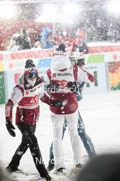 05.03.2021, Oberstdorf, Germany (GER): Piotr Zyla (POL), Andrzej Stekala (POL), (l-r)  - FIS nordic world ski championships ski jumping men, individual HS137, Oberstdorf (GER). www.nordicfocus.com. © Modica/NordicFocus. Every downloaded picture is fee-liable.