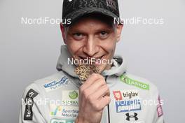 27.02.2021, Oberstdorf, Germany (GER): Anze Lanisek (SLO) - FIS nordic world ski championships ski jumping men, medals, Oberstdorf (GER). www.nordicfocus.com. © Modica/NordicFocus. Every downloaded picture is fee-liable.