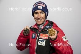 27.02.2021, Oberstdorf, Germany (GER): Stefan Kraft (AUT) - FIS nordic world ski championships ski jumping men, medals, Oberstdorf (GER). www.nordicfocus.com. © Modica/NordicFocus. Every downloaded picture is fee-liable.