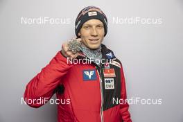 27.02.2021, Oberstdorf, Germany (GER): Jan Hoerl (AUT) - FIS nordic world ski championships ski jumping men, medals, Oberstdorf (GER). www.nordicfocus.com. © Modica/NordicFocus. Every downloaded picture is fee-liable.