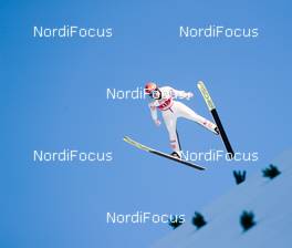 28.02.2021, Oberstdorf, Germany (GER): Marita Kramer (AUT) - FIS nordic world ski championships ski jumping men, mixed team HS106, Oberstdorf (GER). www.nordicfocus.com. © Modica/NordicFocus. Every downloaded picture is fee-liable.