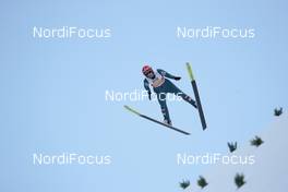28.02.2021, Oberstdorf, Germany (GER): Daniela Iraschko-Stolz (AUT) - FIS nordic world ski championships ski jumping men, mixed team HS106, Oberstdorf (GER). www.nordicfocus.com. © Modica/NordicFocus. Every downloaded picture is fee-liable.