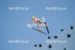 28.02.2021, Oberstdorf, Germany (GER): Irina Avvakumova (RSF) - FIS nordic world ski championships ski jumping men, mixed team HS106, Oberstdorf (GER). www.nordicfocus.com. © Modica/NordicFocus. Every downloaded picture is fee-liable.