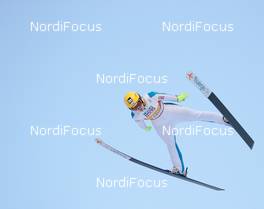 28.02.2021, Oberstdorf, Germany (GER): Irma Makhinia (RSF) - FIS nordic world ski championships ski jumping men, mixed team HS106, Oberstdorf (GER). www.nordicfocus.com. © Modica/NordicFocus. Every downloaded picture is fee-liable.