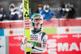 28.02.2021, Oberstdorf, Germany (GER): Michael Hayboeck (AUT) - FIS nordic world ski championships ski jumping men, mixed team HS106, Oberstdorf (GER). www.nordicfocus.com. © Modica/NordicFocus. Every downloaded picture is fee-liable.