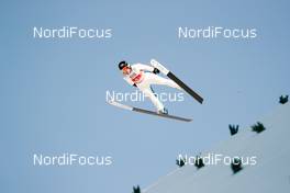 28.02.2021, Oberstdorf, Germany (GER): Abigail Strate (CAN) - FIS nordic world ski championships ski jumping men, mixed team HS106, Oberstdorf (GER). www.nordicfocus.com. © Modica/NordicFocus. Every downloaded picture is fee-liable.
