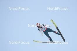 28.02.2021, Oberstdorf, Germany (GER): Stefan Kraft (AUT) - FIS nordic world ski championships ski jumping men, mixed team HS106, Oberstdorf (GER). www.nordicfocus.com. © Modica/NordicFocus. Every downloaded picture is fee-liable.