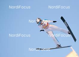 28.02.2021, Oberstdorf, Germany (GER): Alexandria Loutitt (CAN) - FIS nordic world ski championships ski jumping men, mixed team HS106, Oberstdorf (GER). www.nordicfocus.com. © Modica/NordicFocus. Every downloaded picture is fee-liable.
