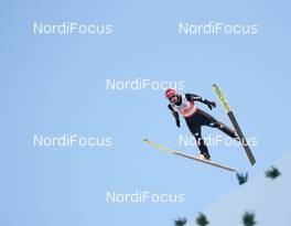 28.02.2021, Oberstdorf, Germany (GER): Markus Eisenbichler (GER) - FIS nordic world ski championships ski jumping men, mixed team HS106, Oberstdorf (GER). www.nordicfocus.com. © Modica/NordicFocus. Every downloaded picture is fee-liable.