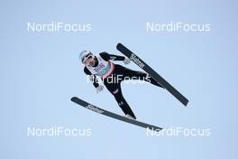 28.02.2021, Oberstdorf, Germany (GER): Anze Lanisek (SLO) - FIS nordic world ski championships ski jumping men, mixed team HS106, Oberstdorf (GER). www.nordicfocus.com. © Modica/NordicFocus. Every downloaded picture is fee-liable.