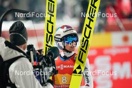 06.03.2021, Oberstdorf, Germany (GER): Simon Ammann (SUI) - FIS nordic world ski championships ski jumping men, team HS137, Oberstdorf (GER). www.nordicfocus.com. © Thibaut/NordicFocus. Every downloaded picture is fee-liable.
