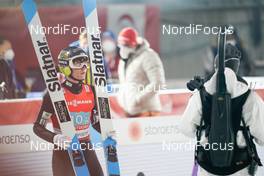 06.03.2021, Oberstdorf, Germany (GER): Anze Lanisek (SLO) - FIS nordic world ski championships ski jumping men, team HS137, Oberstdorf (GER). www.nordicfocus.com. © Thibaut/NordicFocus. Every downloaded picture is fee-liable.