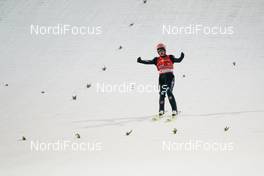 06.03.2021, Oberstdorf, Germany (GER): Karl Geiger (GER) - FIS nordic world ski championships ski jumping men, team HS137, Oberstdorf (GER). www.nordicfocus.com. © Thibaut/NordicFocus. Every downloaded picture is fee-liable.