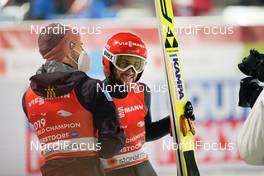 06.03.2021, Oberstdorf, Germany (GER): Markus Eisenbichler (GER) - FIS nordic world ski championships ski jumping men, team HS137, Oberstdorf (GER). www.nordicfocus.com. © Thibaut/NordicFocus. Every downloaded picture is fee-liable.