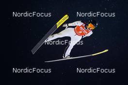27.11.2021, Ruka, Finland (FIN): Valentin Foubert (FRA) - FIS world cup ski jumping men, individual HS142, Ruka (FIN). www.nordicfocus.com. © Thibaut/NordicFocus. Every downloaded picture is fee-liable.