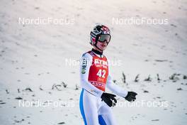 27.11.2021, Ruka, Finland (FIN): Robert Johansson (NOR) - FIS world cup ski jumping men, individual HS142, Ruka (FIN). www.nordicfocus.com. © Modica/NordicFocus. Every downloaded picture is fee-liable.