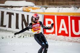 27.11.2021, Ruka, Finland (FIN): Karl Geiger (GER) - FIS world cup ski jumping men, individual HS142, Ruka (FIN). www.nordicfocus.com. © Modica/NordicFocus. Every downloaded picture is fee-liable.