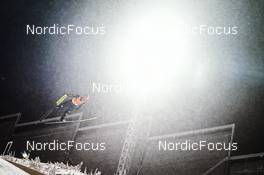 27.11.2021, Ruka, Finland (FIN): Karl Geiger (GER) - FIS world cup ski jumping men, individual HS142, Ruka (FIN). www.nordicfocus.com. © Thibaut/NordicFocus. Every downloaded picture is fee-liable.