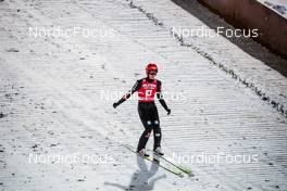 27.11.2021, Ruka, Finland (FIN): Constantin Schmid (GER) - FIS world cup ski jumping men, individual HS142, Ruka (FIN). www.nordicfocus.com. © Modica/NordicFocus. Every downloaded picture is fee-liable.