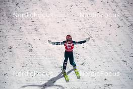 27.11.2021, Ruka, Finland (FIN): Stefan Kraft (AUT) - FIS world cup ski jumping men, individual HS142, Ruka (FIN). www.nordicfocus.com. © Modica/NordicFocus. Every downloaded picture is fee-liable.