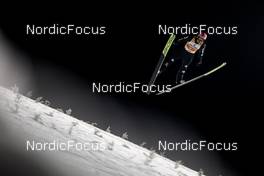 28.11.2021, Ruka, Finland (FIN): Karl Geiger (GER) - FIS world cup ski jumping men, individual HS142, Ruka (FIN). www.nordicfocus.com. © Modica/NordicFocus. Every downloaded picture is fee-liable.