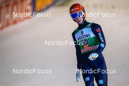28.11.2021, Ruka, Finland (FIN): Stephan Leyhe (GER) - FIS world cup ski jumping men, individual HS142, Ruka (FIN). www.nordicfocus.com. © Thibaut/NordicFocus. Every downloaded picture is fee-liable.
