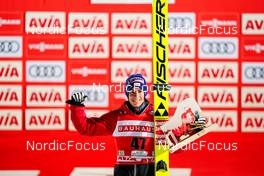 11.12.2021, Klingenthal, Germany (GER): Stefan Kraft (AUT) - FIS world cup ski jumping men, individual HS140, Klingenthal (GER). www.nordicfocus.com. © Thibaut/NordicFocus. Every downloaded picture is fee-liable.