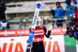 11.12.2021, Klingenthal, Germany (GER): Marius Lindvik (NOR) - FIS world cup ski jumping men, individual HS140, Klingenthal (GER). www.nordicfocus.com. © Thibaut/NordicFocus. Every downloaded picture is fee-liable.