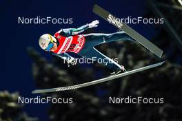 11.12.2021, Klingenthal, Germany (GER): Yukiya Sato (JPN) - FIS world cup ski jumping men, individual HS140, Klingenthal (GER). www.nordicfocus.com. © Thibaut/NordicFocus. Every downloaded picture is fee-liable.