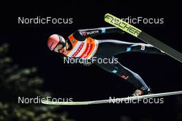 11.12.2021, Klingenthal, Germany (GER): Karl Geiger (GER) - FIS world cup ski jumping men, individual HS140, Klingenthal (GER). www.nordicfocus.com. © Thibaut/NordicFocus. Every downloaded picture is fee-liable.