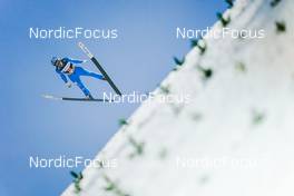 12.12.2021, Klingenthal, Germany (GER): Giovanni Bresadola (ITA) - FIS world cup ski jumping men, individual HS140, Klingenthal (GER). www.nordicfocus.com. © Thibaut/NordicFocus. Every downloaded picture is fee-liable.