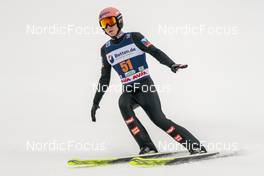 12.12.2021, Klingenthal, Germany (GER): Jan Hoerl (AUT) - FIS world cup ski jumping men, individual HS140, Klingenthal (GER). www.nordicfocus.com. © Thibaut/NordicFocus. Every downloaded picture is fee-liable.