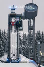 12.12.2021, Klingenthal, Germany (GER): Anze Lanisek (SLO) - FIS world cup ski jumping men, individual HS140, Klingenthal (GER). www.nordicfocus.com. © Thibaut/NordicFocus. Every downloaded picture is fee-liable.