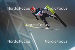 12.12.2021, Klingenthal, Germany (GER): Markus Eisenbichler (GER) - FIS world cup ski jumping men, individual HS140, Klingenthal (GER). www.nordicfocus.com. © Thibaut/NordicFocus. Every downloaded picture is fee-liable.
