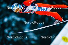 12.12.2021, Klingenthal, Germany (GER): Dominik Peter (SUI) - FIS world cup ski jumping men, individual HS140, Klingenthal (GER). www.nordicfocus.com. © Thibaut/NordicFocus. Every downloaded picture is fee-liable.