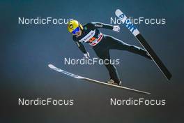 12.12.2021, Klingenthal, Germany (GER): Danil Sadreev (RUS) - FIS world cup ski jumping men, individual HS140, Klingenthal (GER). www.nordicfocus.com. © Thibaut/NordicFocus. Every downloaded picture is fee-liable.