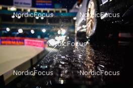 29.12.2021, Oberstdorf, Germany (GER): feature: rain drops; rainy conditions - FIS world cup ski jumping men, four hills tournament, individual HS137, Oberstdorf (GER). www.nordicfocus.com. © Reichert/NordicFocus. Every downloaded picture is fee-liable.
