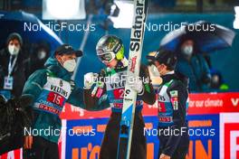 29.12.2021, Oberstdorf, Germany (GER): Lovro Kos (SLO) - FIS world cup ski jumping men, four hills tournament, individual HS137, Oberstdorf (GER). www.nordicfocus.com. © Reichert/NordicFocus. Every downloaded picture is fee-liable.